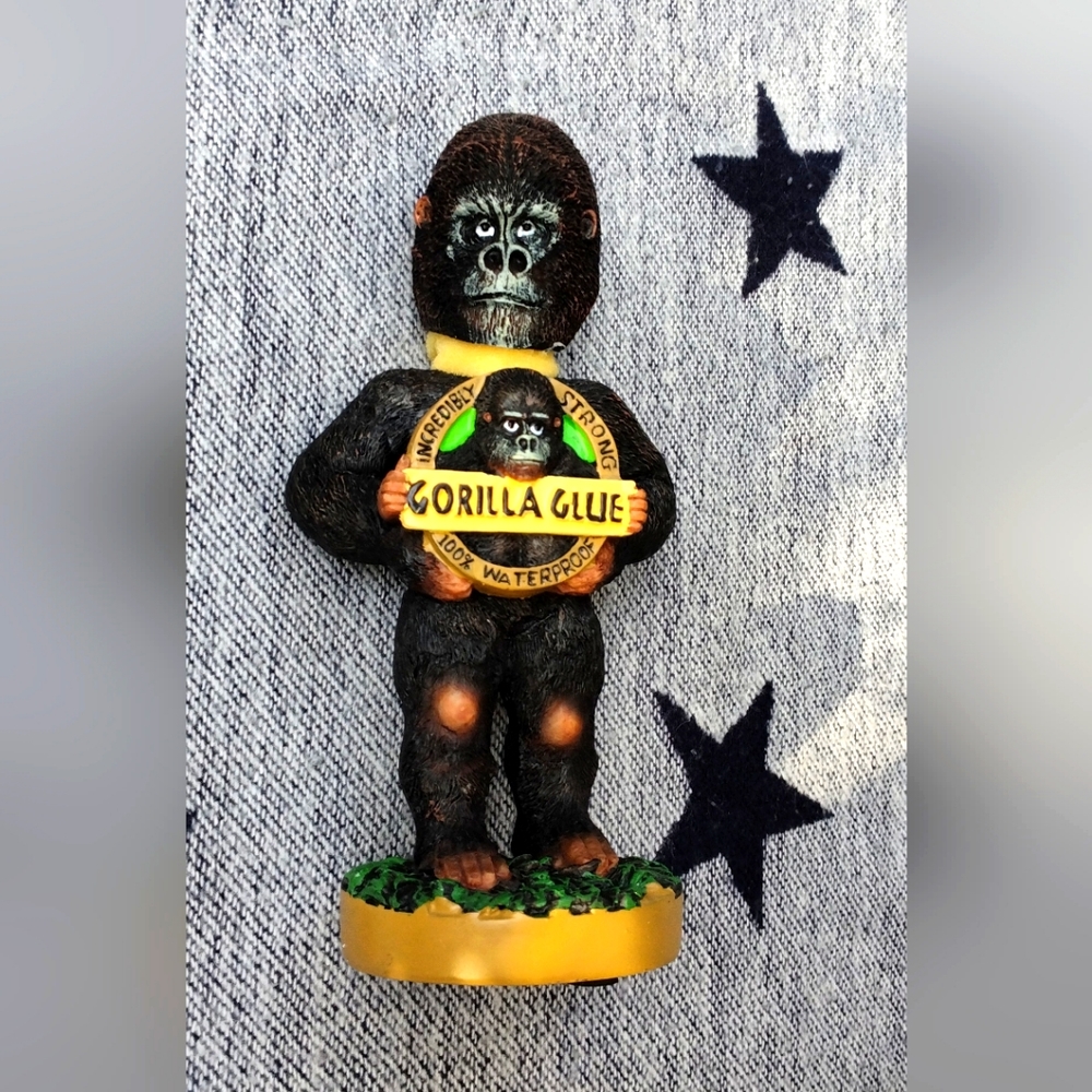 ULTRA RARE GORILLA GLUE ORIGINAL BOBBLEHEAD LIMITED EDITION COLLECTIBLE & more